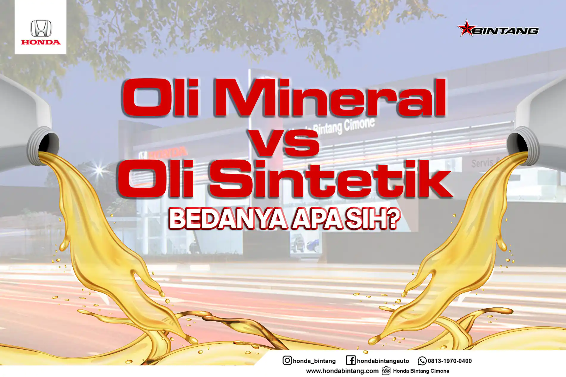 Perbedaan Oli Sintetis dan Oli Mineral: Mana yang Lebih Baik?